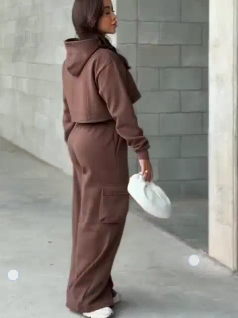 Women's cargo tracksuit set